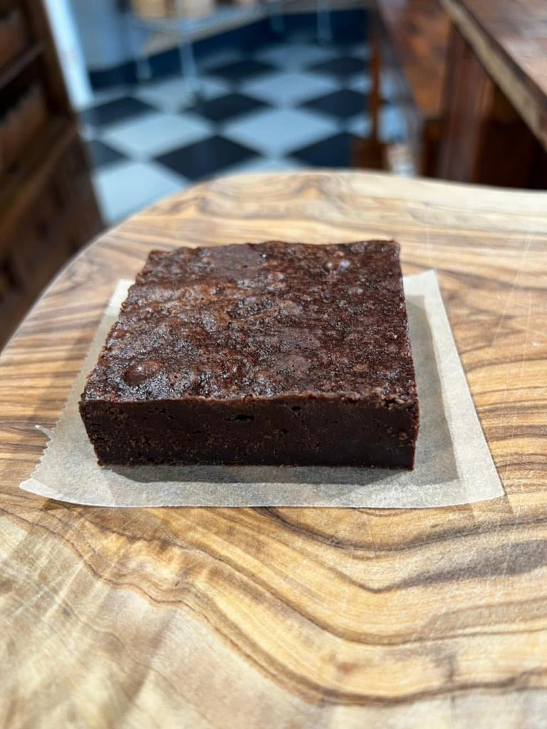 Brownie. Found at Four Bakery, Jersey – Channel Islands.