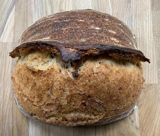 White sourdough bread. Four Bakery, Jersey –  Channel Islands.