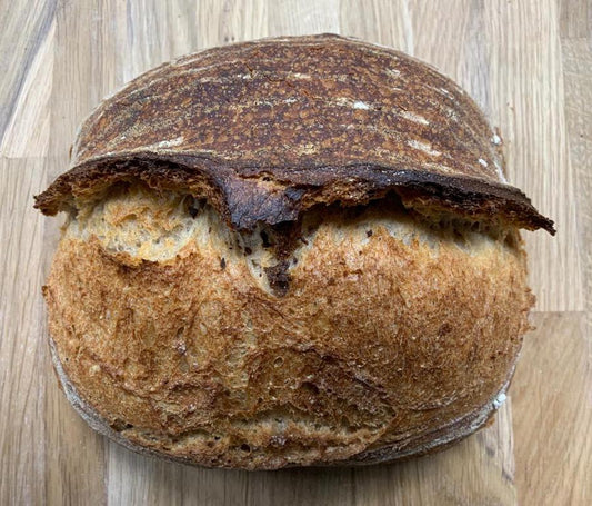 White sourdough bread. Four Bakery, Jersey –  Channel Islands.