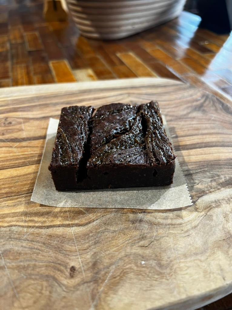 Triple chocolate brownie. Four Bakery, Jersey –  Channel Islands.